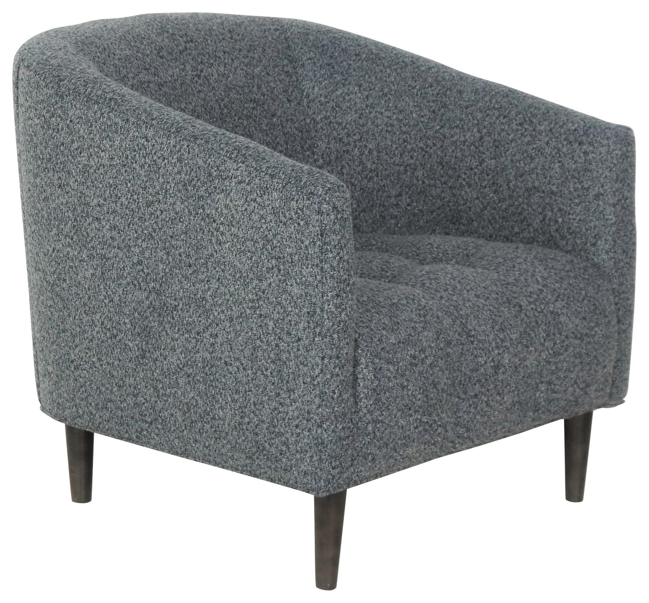 Barrel shop chair gray